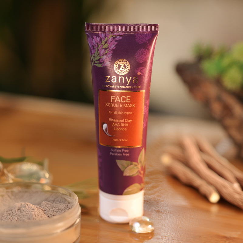 Zanya Face Scrub & Mask- 75g