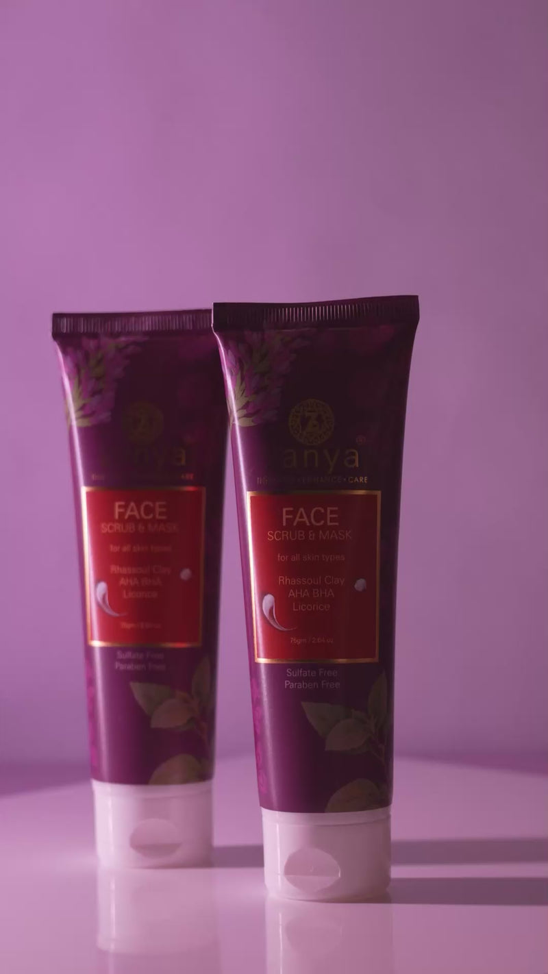 Zanya Face Scrub & Mask- 75g